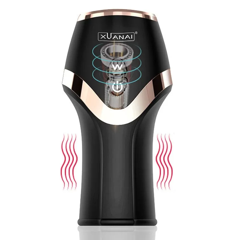 0206M   Pulse Trainer Multi-Function Waterproof Vibrating Masturbator