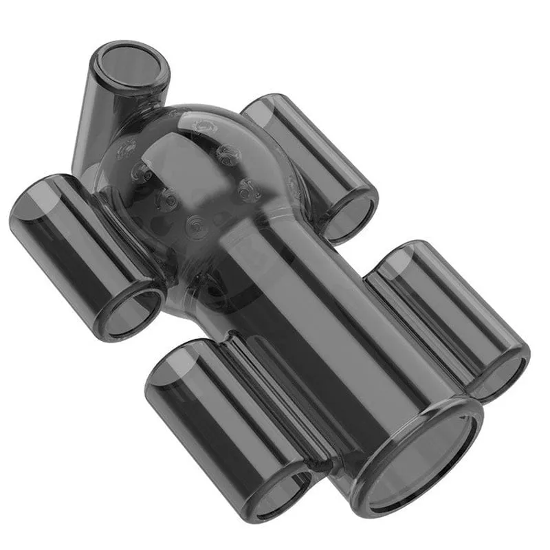 0341M  20 Function Penis Trainer Masturbator Sleeve with 5 USB Vibrating Bullets