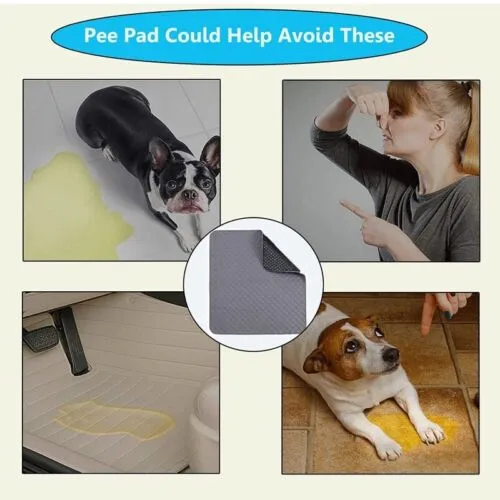 70X50cm Washable Pet Dog Pee Pad Reusable Cat Puppy Training Wee Absorbent Mat Pads Bed