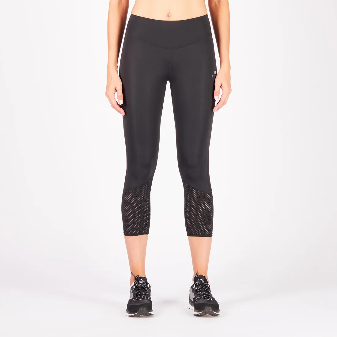 900 Women's 7/8 Cardio Fitness Leggings - Black