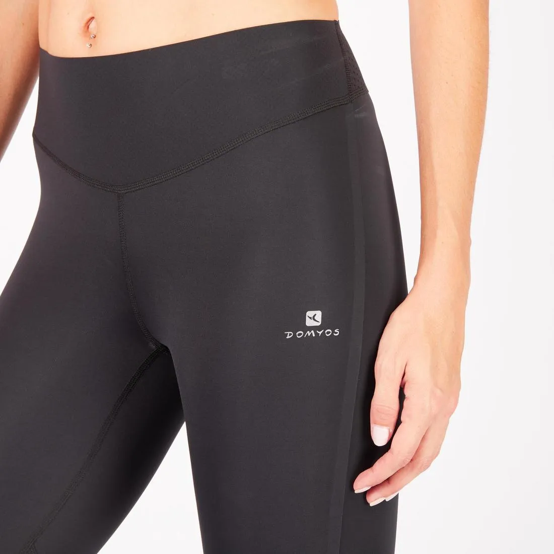 900 Women's 7/8 Cardio Fitness Leggings - Black