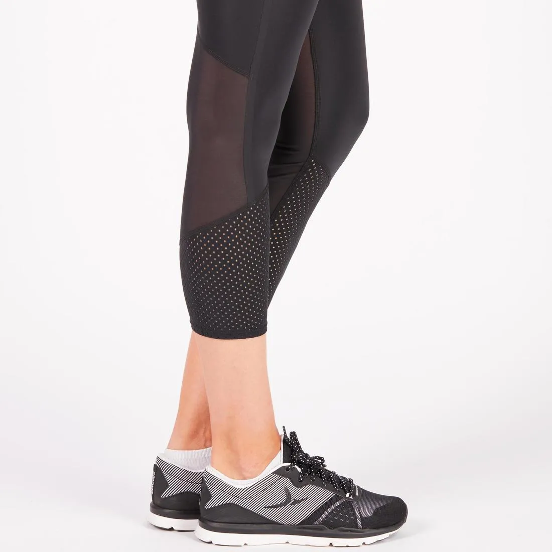900 Women's 7/8 Cardio Fitness Leggings - Black
