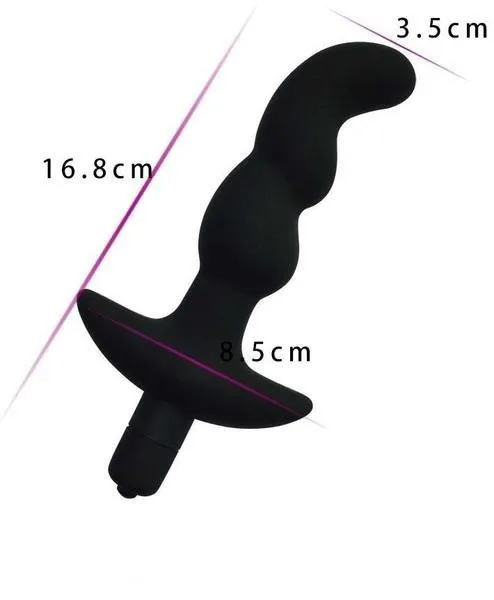 9319M-SIS      Sissy Boy Rocks Your World Vibrating Silicone Prostate Stimulator