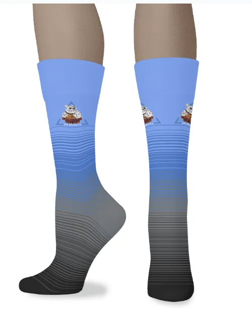 AAU Basketball : Bulldogs Custom Designed Athletic Socks