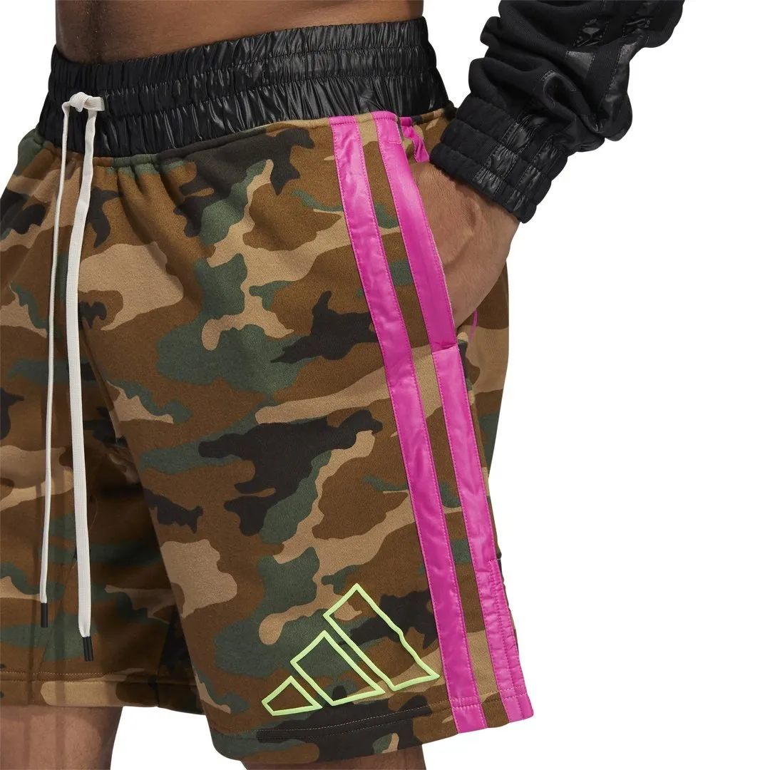 Adidas Basketball Men Daniel Patrick x James Harden Shorts Camo FR5764