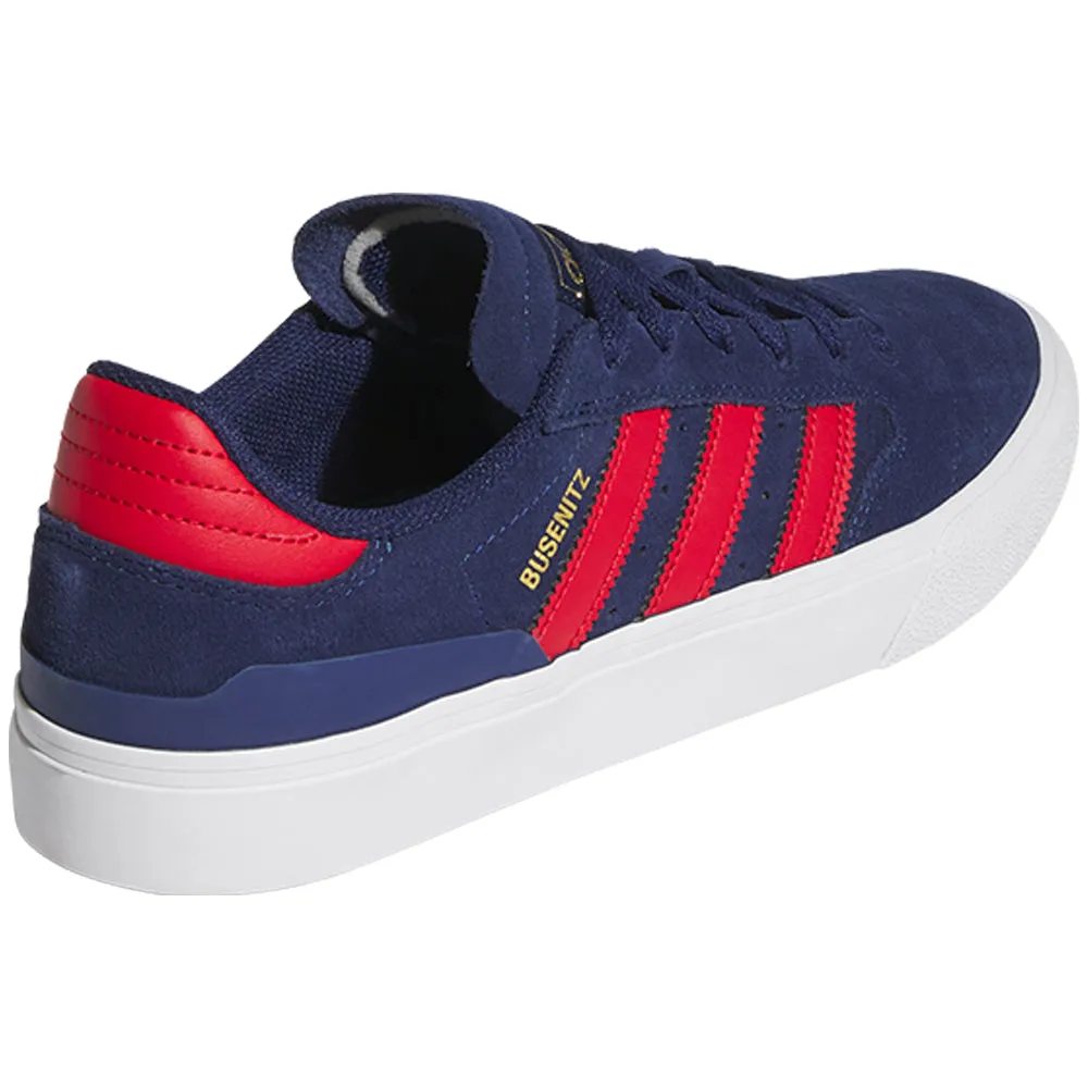 Adidas Busenitz Vulc II Shoes Dark Blue/Better Scarlet/Gold Metallic