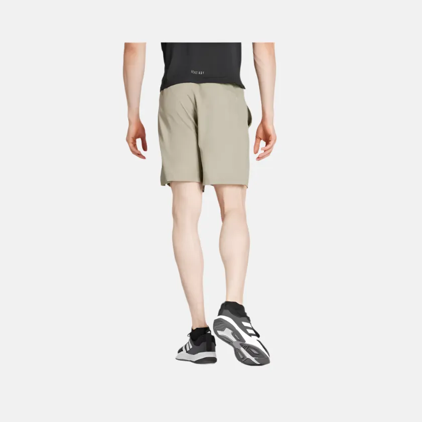 Adidas Gym Training Men's Shorts -Silver Pebble
