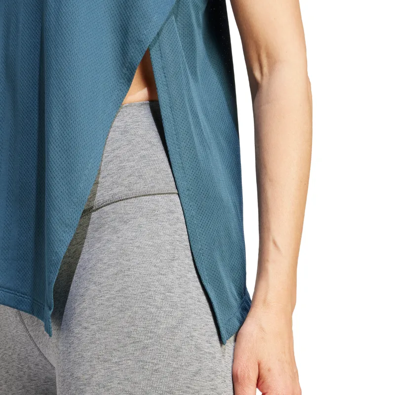 Adidas HIIT AEROREADY Quickburn Training Tank Top - Turquoise