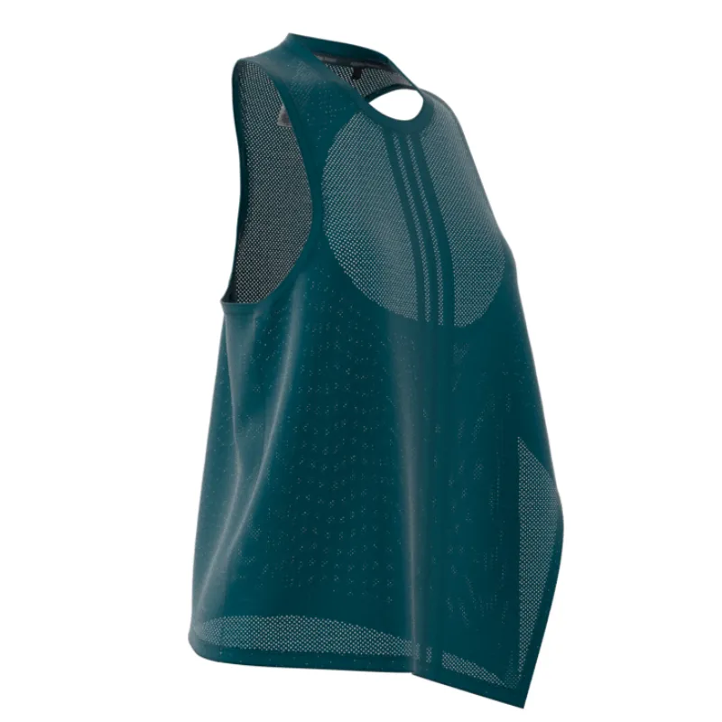 Adidas HIIT AEROREADY Quickburn Training Tank Top - Turquoise