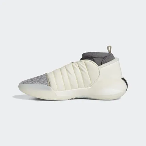 adidas James Harden Volume 7 Mens Basketball Shoes in Cream White