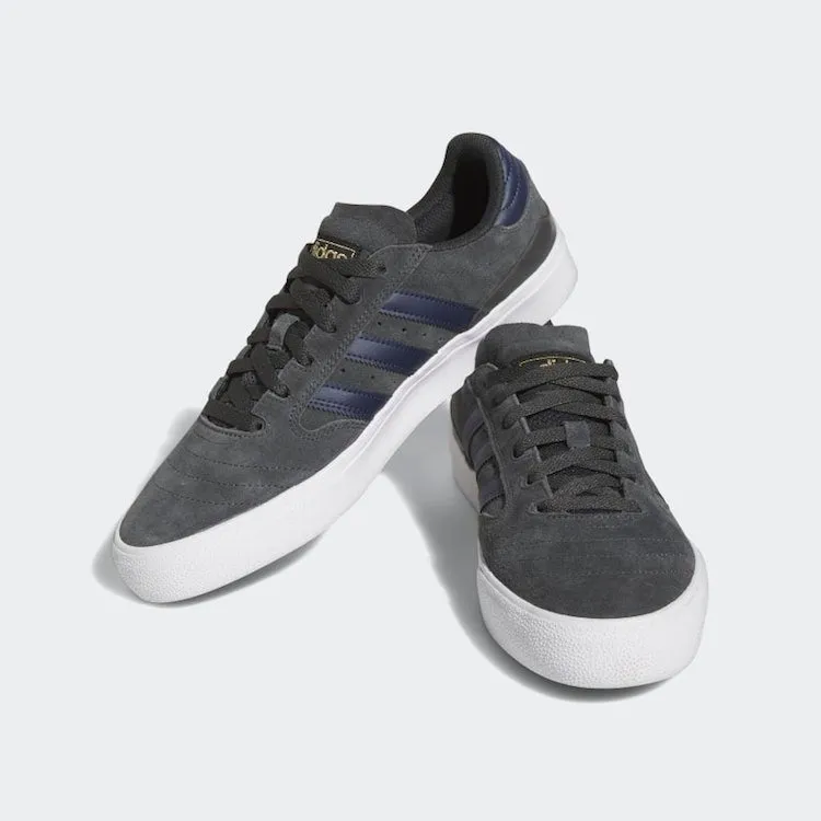 Adidas Skateboarding Busenitz Vulc II Carbon/Legend Ink/Gold Metallic Shoes