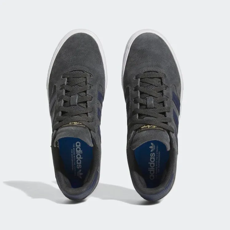 Adidas Skateboarding Busenitz Vulc II Carbon/Legend Ink/Gold Metallic Shoes