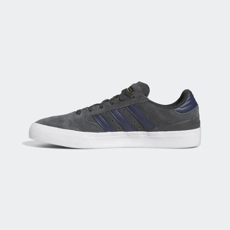 Adidas Skateboarding Busenitz Vulc II Carbon/Legend Ink/Gold Metallic Shoes