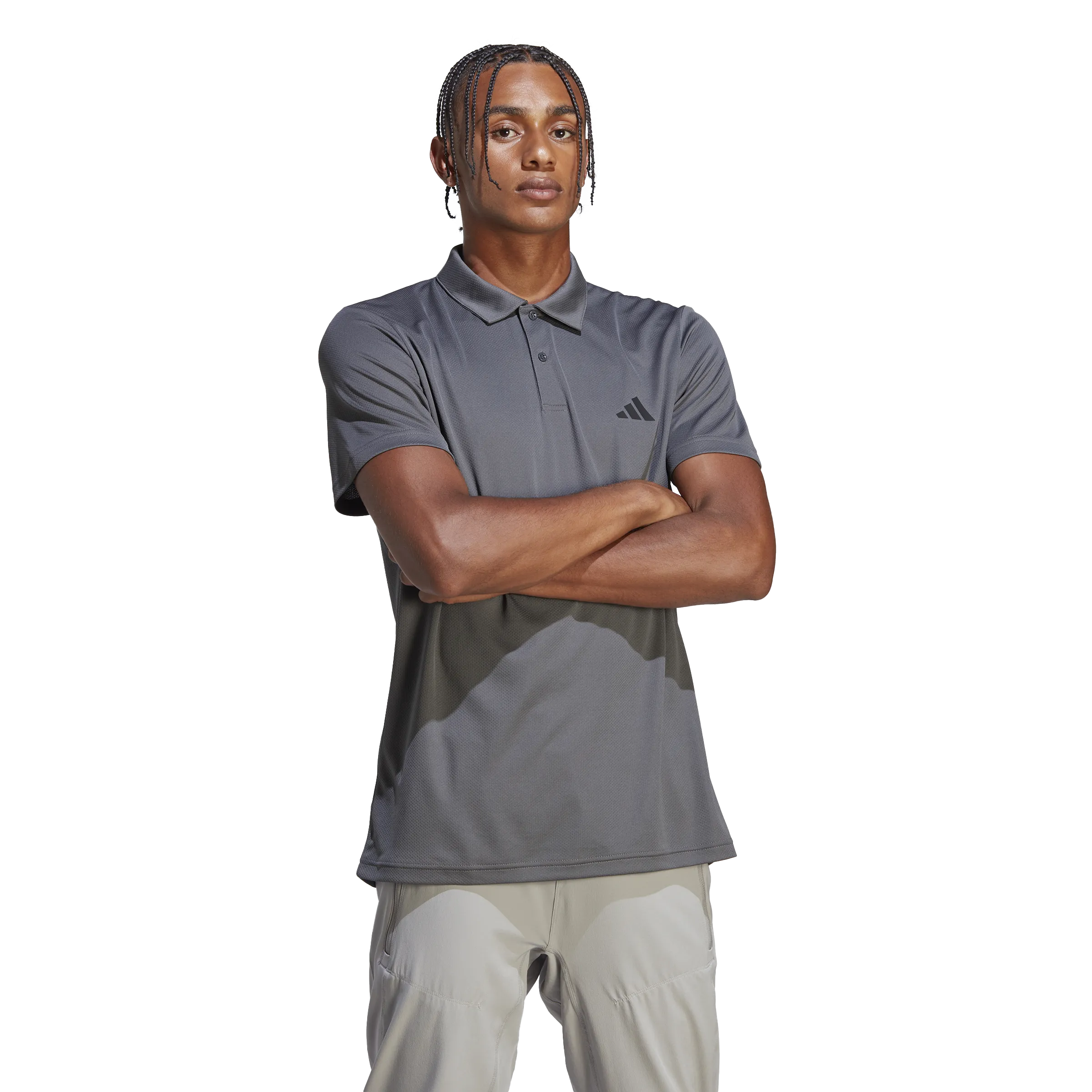adidas Train Essentials Mens Training Polo
