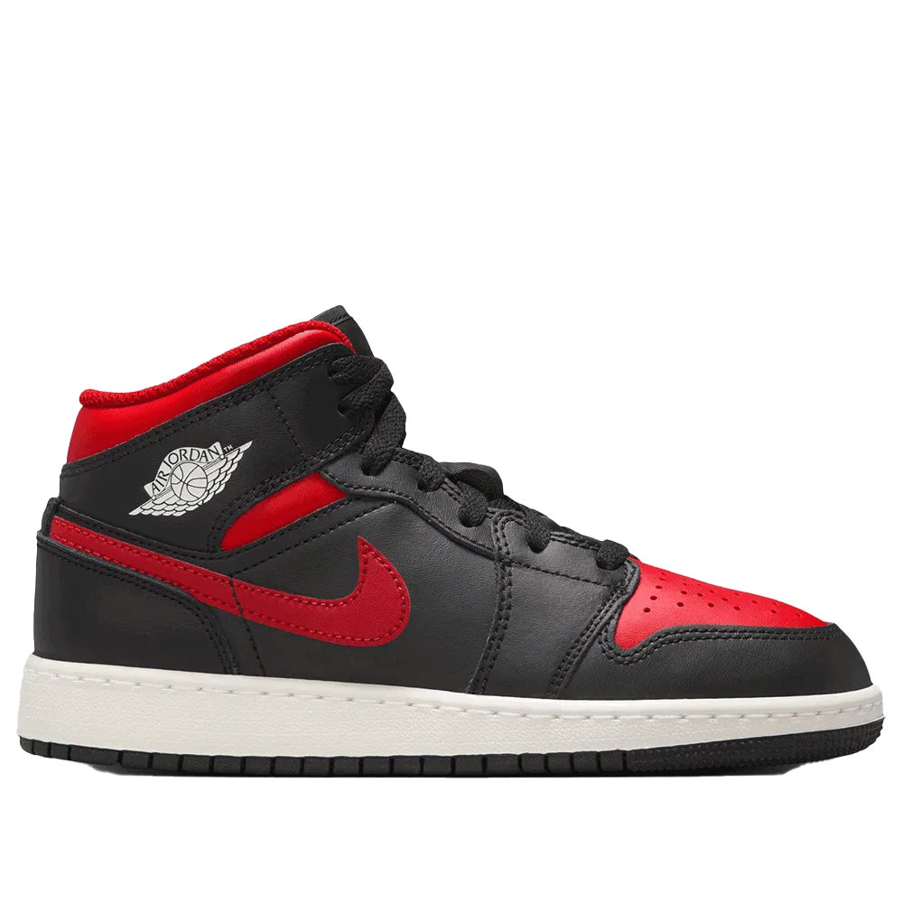 Air Jordan 1 Mid Big Kids' Shoes