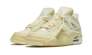 Air Jordan 4 x (WMNS) Off-White SP 'Sail'