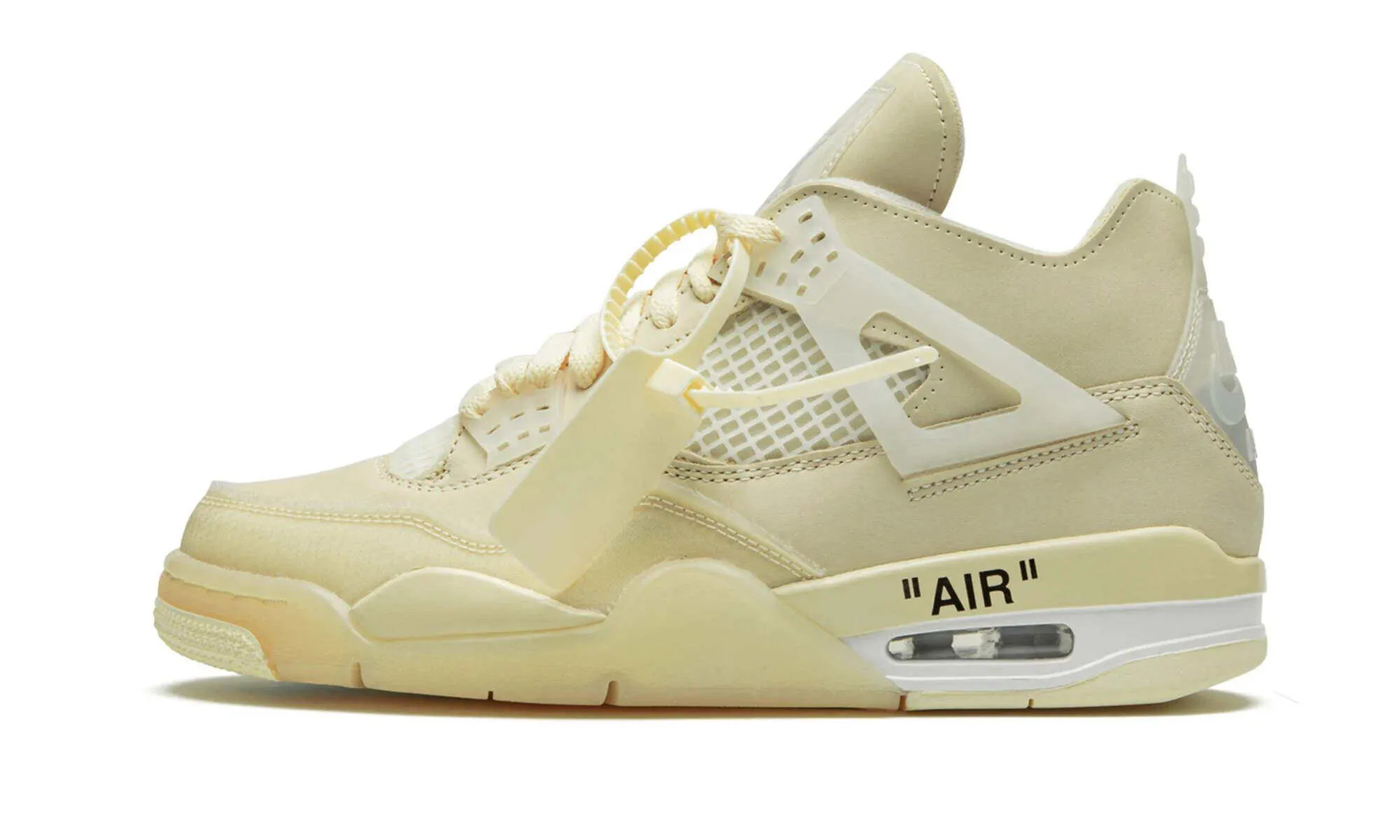 Air Jordan 4 x (WMNS) Off-White SP 'Sail'