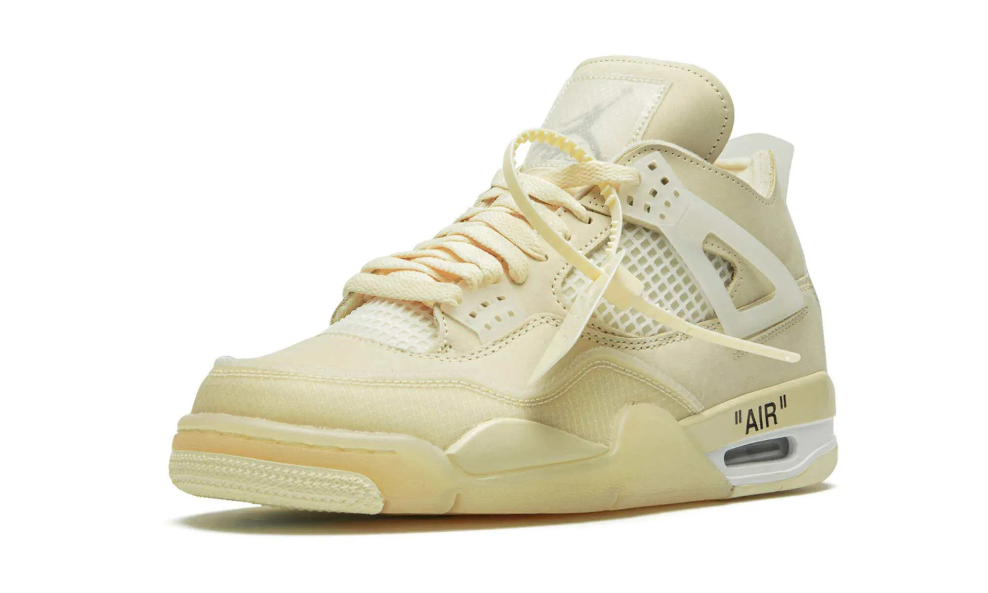 Air Jordan 4 x (WMNS) Off-White SP 'Sail'