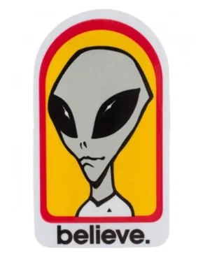 Alien Workshop - Believe 3" Sticker