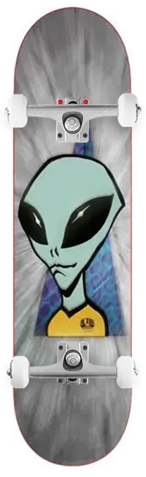 Alien Workshop Visitor Signal Grey x Venom Custom Complete Skateboard - 8.125"