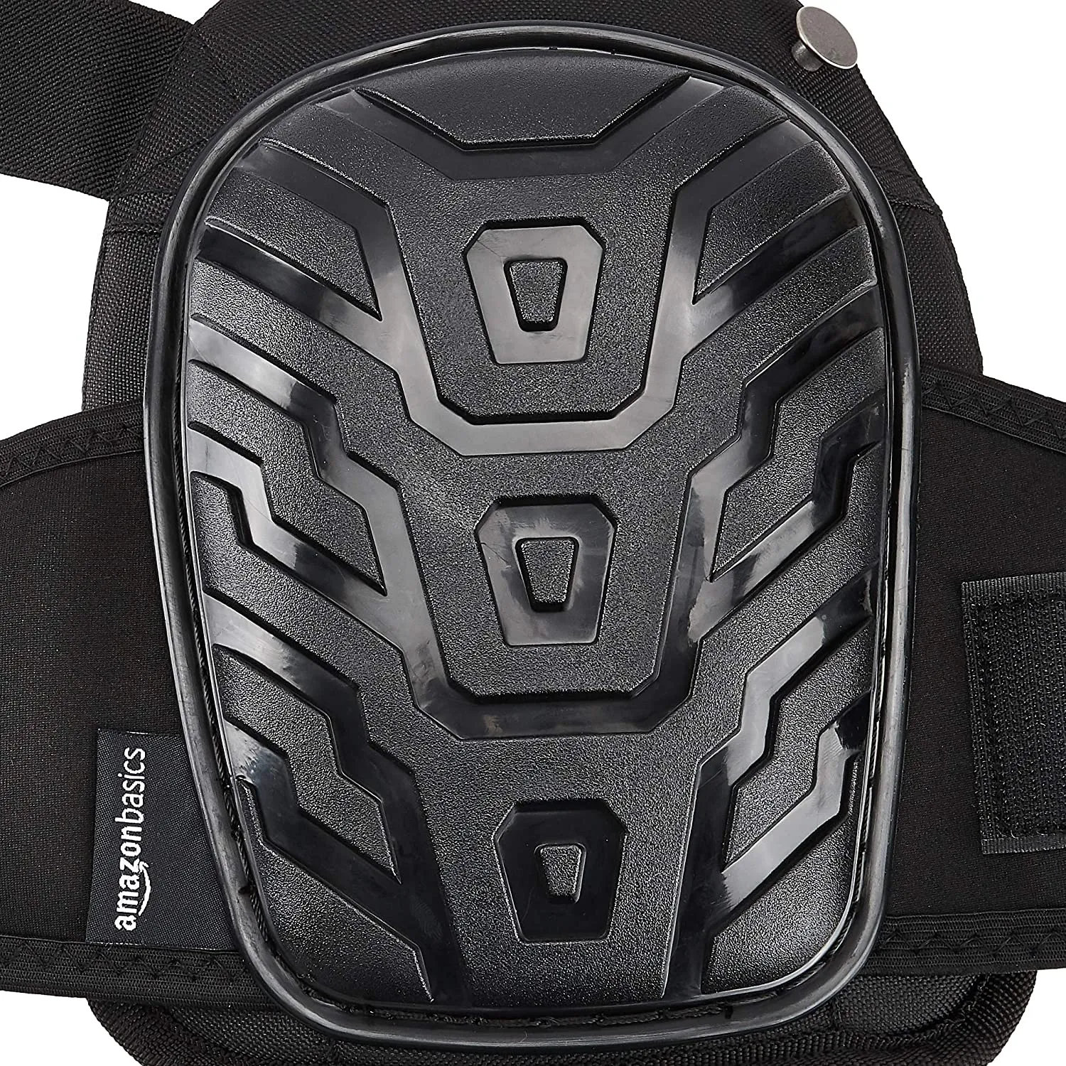 AmazonBasics Professional Gel Cushion Knee Pads - 1 Pair, Black