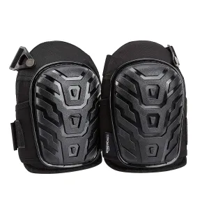 AmazonBasics Professional Gel Cushion Knee Pads - 1 Pair, Black