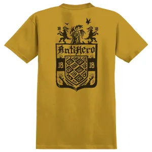 Anti Hero - Coat Of Arms Tee Mustard