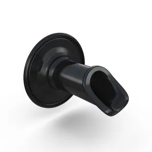 Antique Round Black Wall Scupper