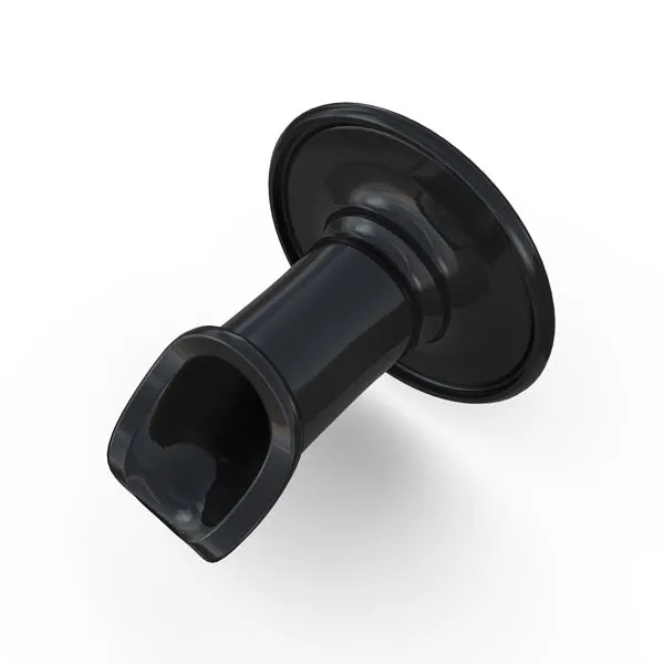 Antique Round Black Wall Scupper
