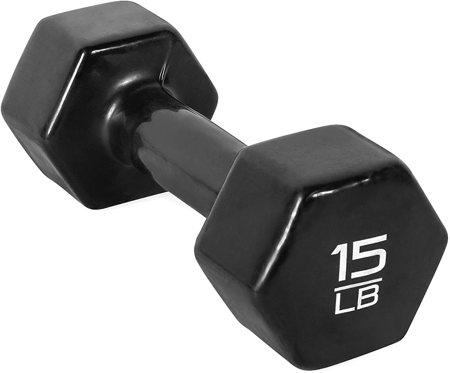 AP Barbell Vinyl Coated Dumbbell | 1-15 LB Single or Pair