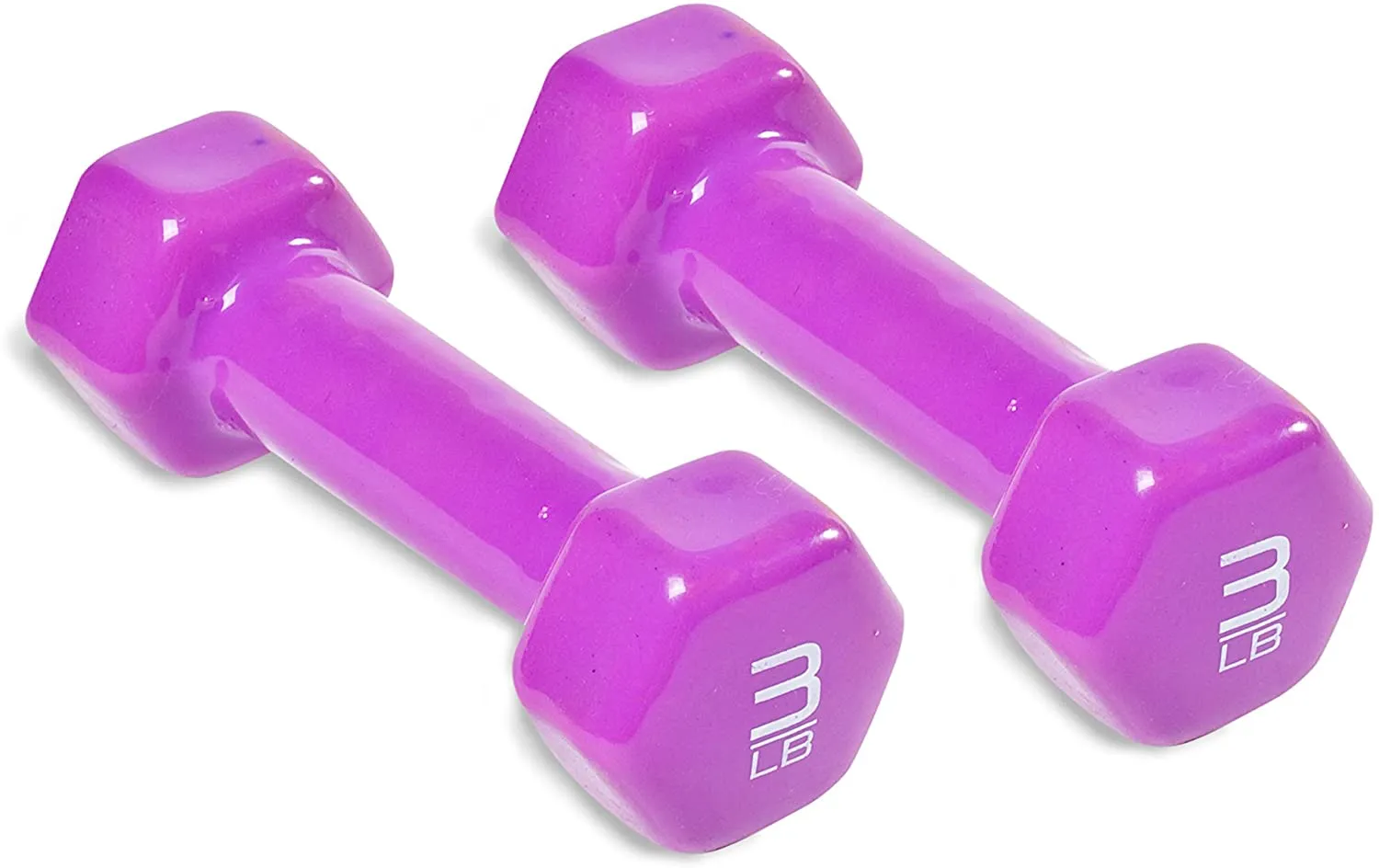 AP Barbell Vinyl Coated Dumbbell | 1-15 LB Single or Pair