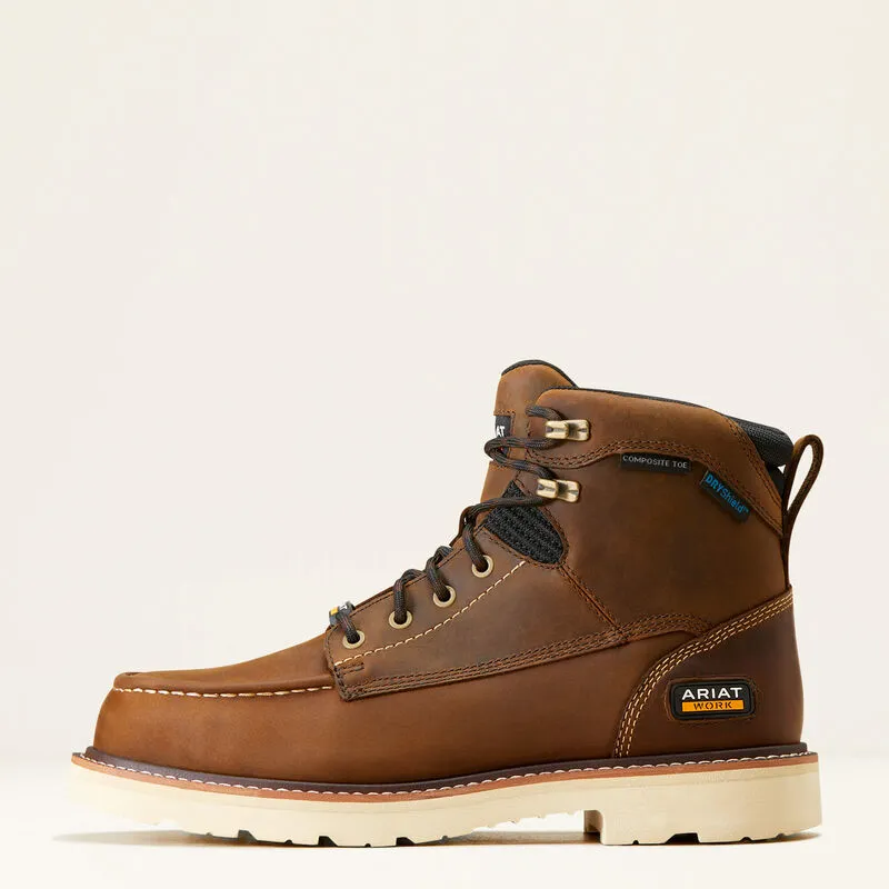 Ariat MNS Rebar Lift 6" Waterproof Composite Toe Work Boot 10046876