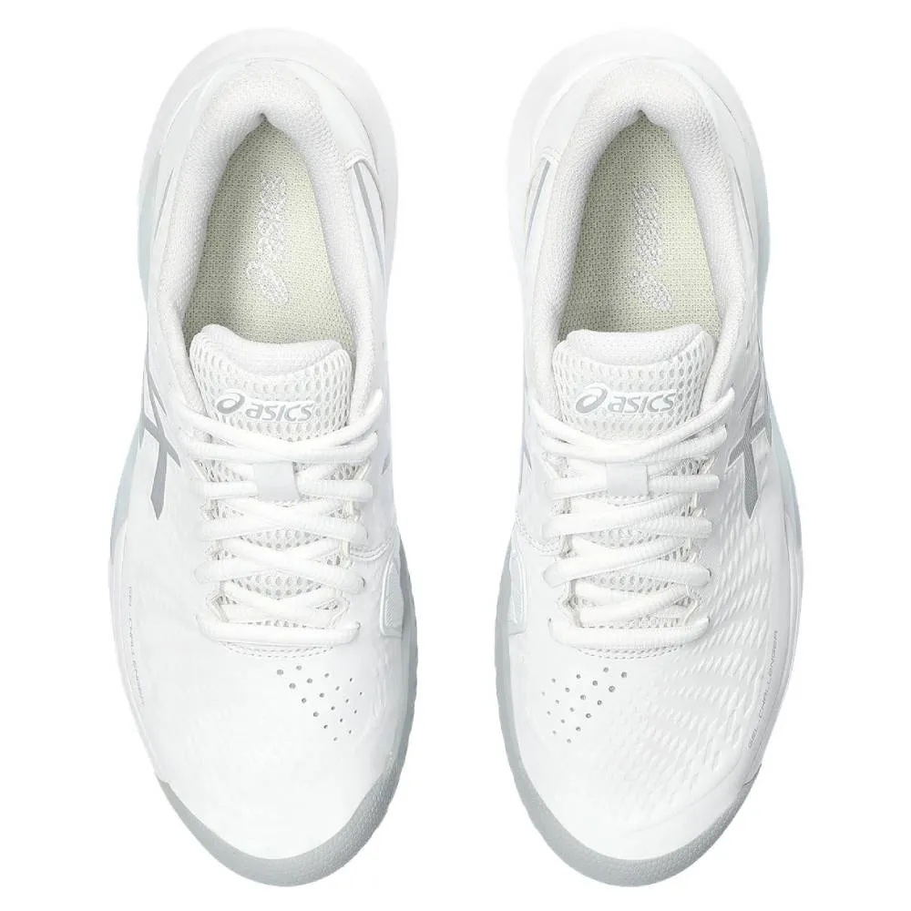 Asics Gel Challenger 14 Women's Tennis Shoe (White/Pure Silver)