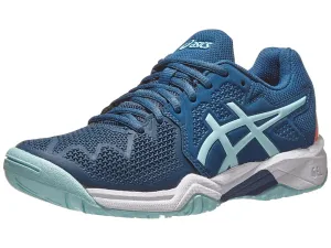 Asics Gel Resolution 8 GS Indigo/Blue Junior Tennis Shoes - 2022 New Arrival