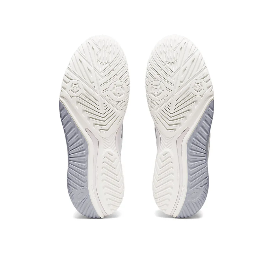 Asics Gel-Resolution 9 White/Pure Silver Women's Tennis Shoes