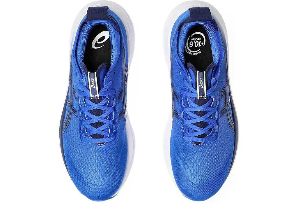 Asics Men's GEL-NIMBUS 27 Running Shoes in Illusion Blue/Indigo Blue