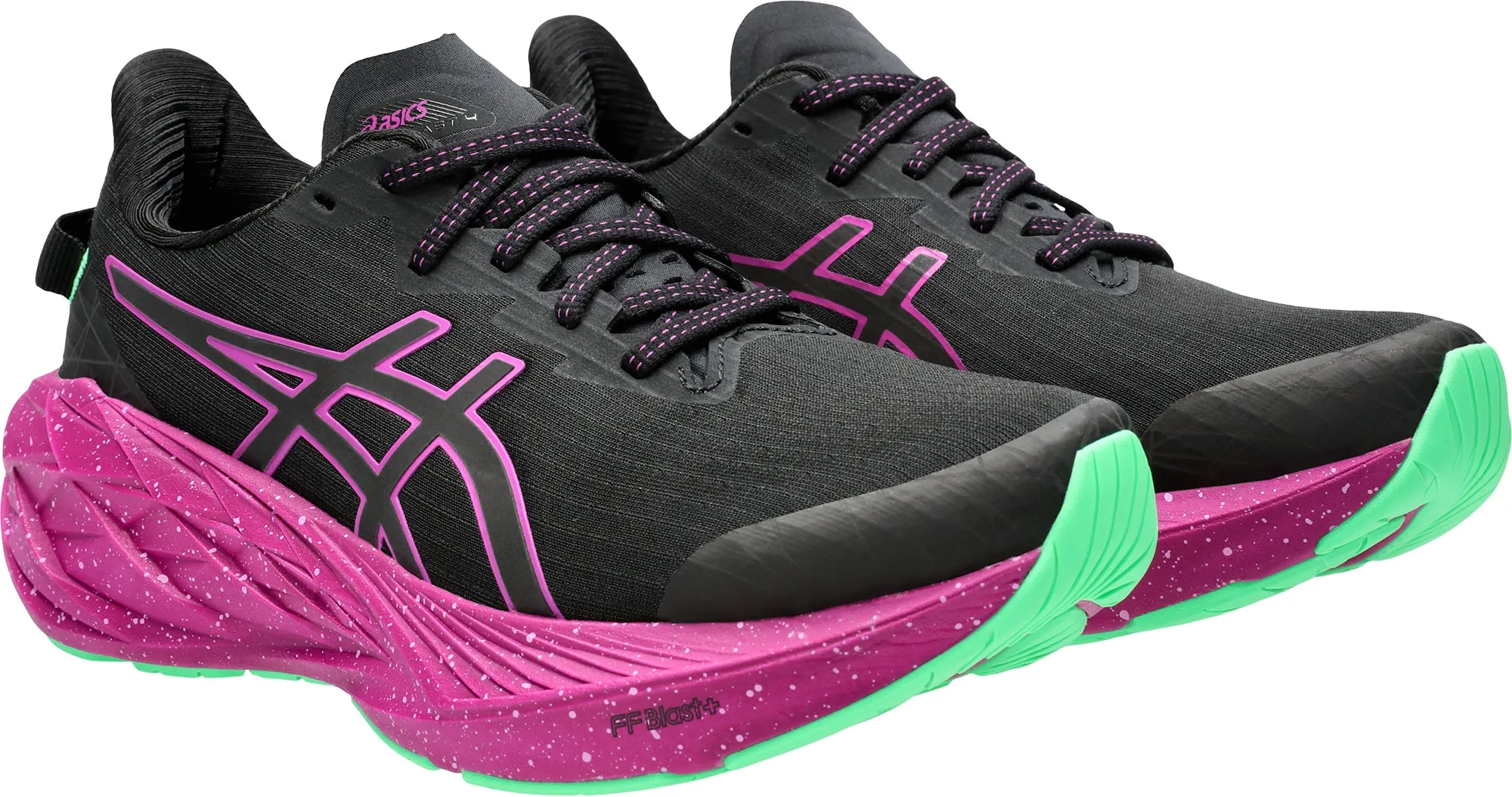 Asics NovaBlast 4 Lite-Show Womens Running Shoes - Black