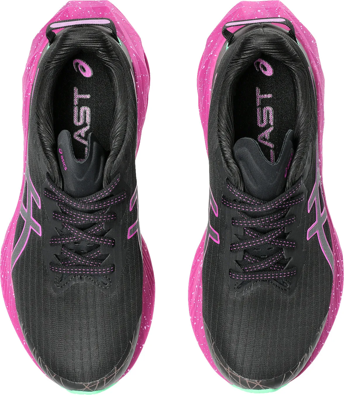 Asics NovaBlast 4 Lite-Show Womens Running Shoes - Black