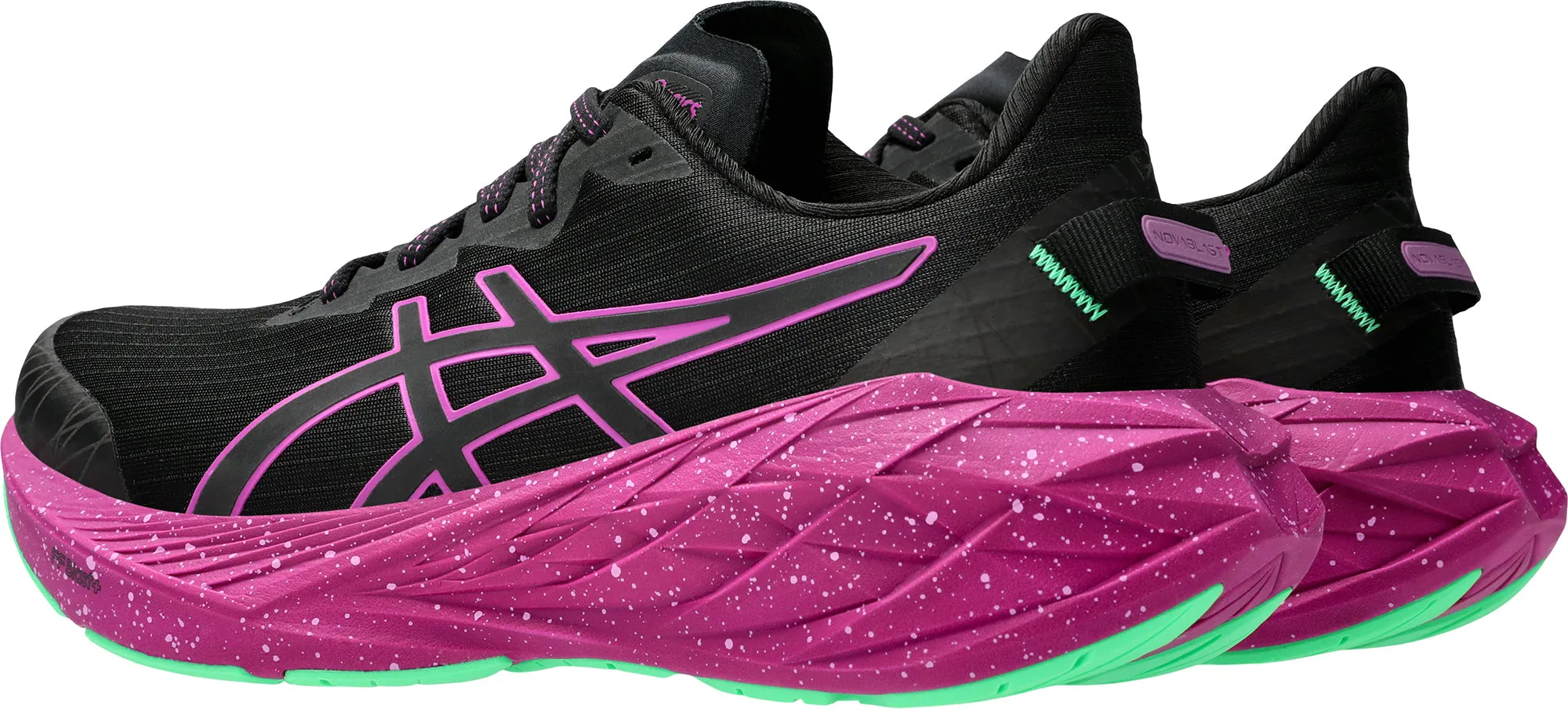 Asics NovaBlast 4 Lite-Show Womens Running Shoes - Black