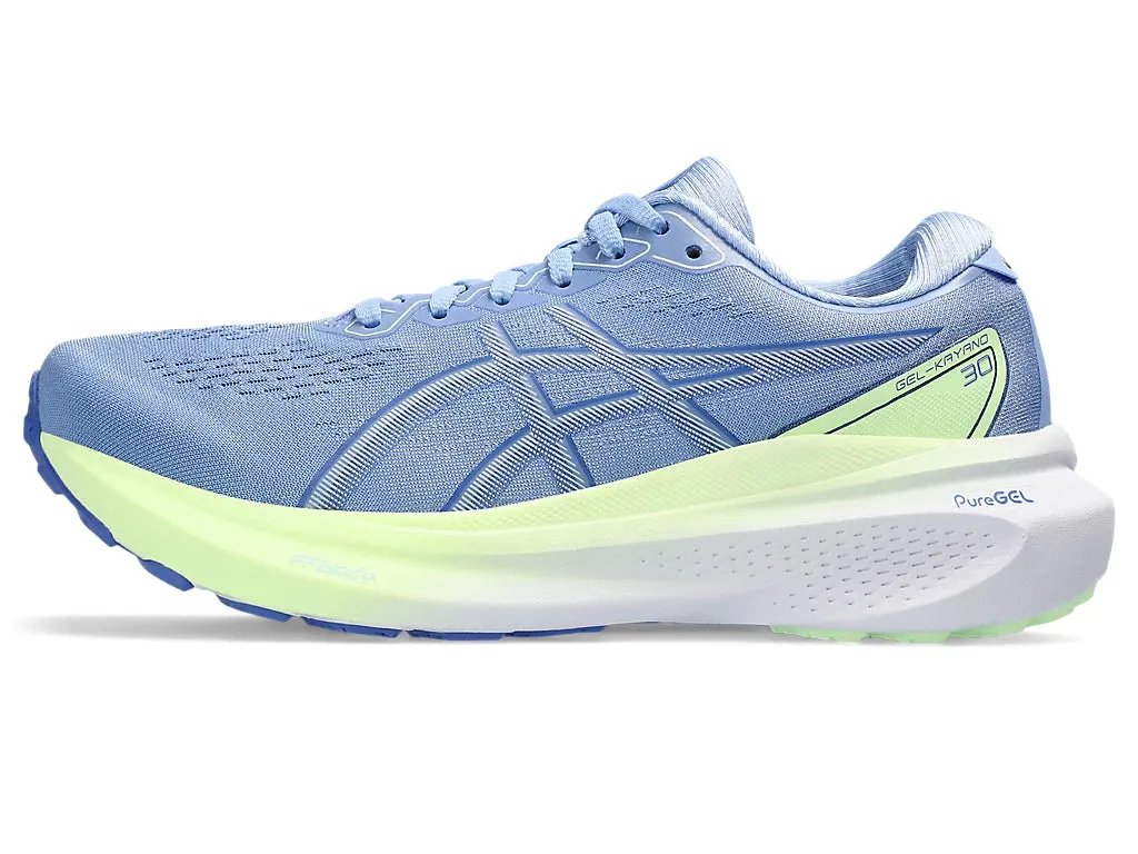 Asics Women's GEL-KAYANO 30 Running Shoes in Light Sapphire/Light Blue