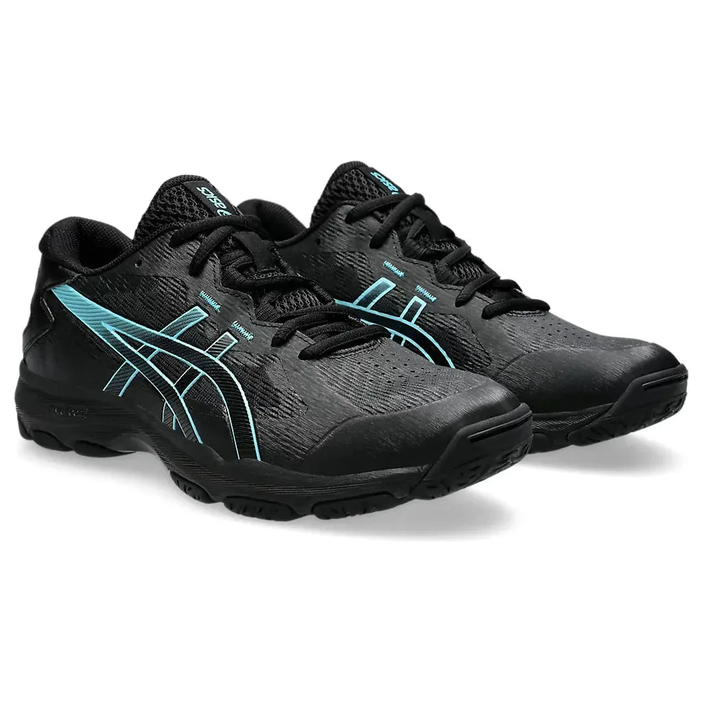 Asics Womens Gel-Netburner Academy 9 Black/ Bright Cyan Netball Shoe