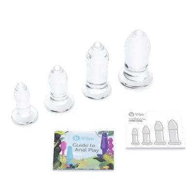 b-Vibe - Glass Anal Dilators Set