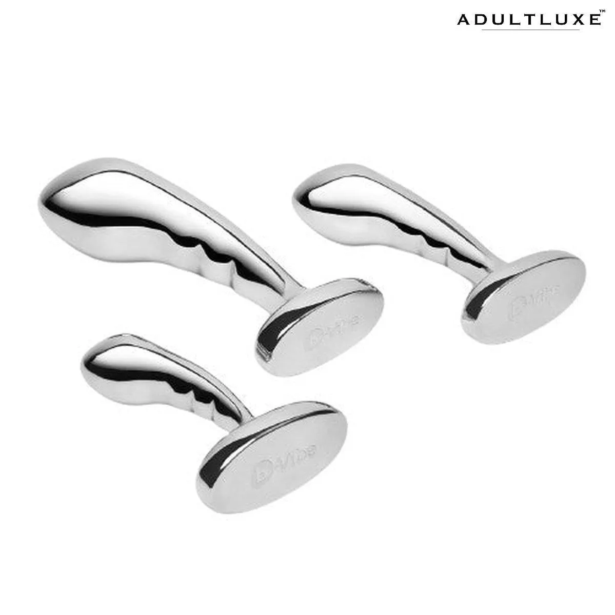 B-Vibe Stainless Steel P-Spot Training Set