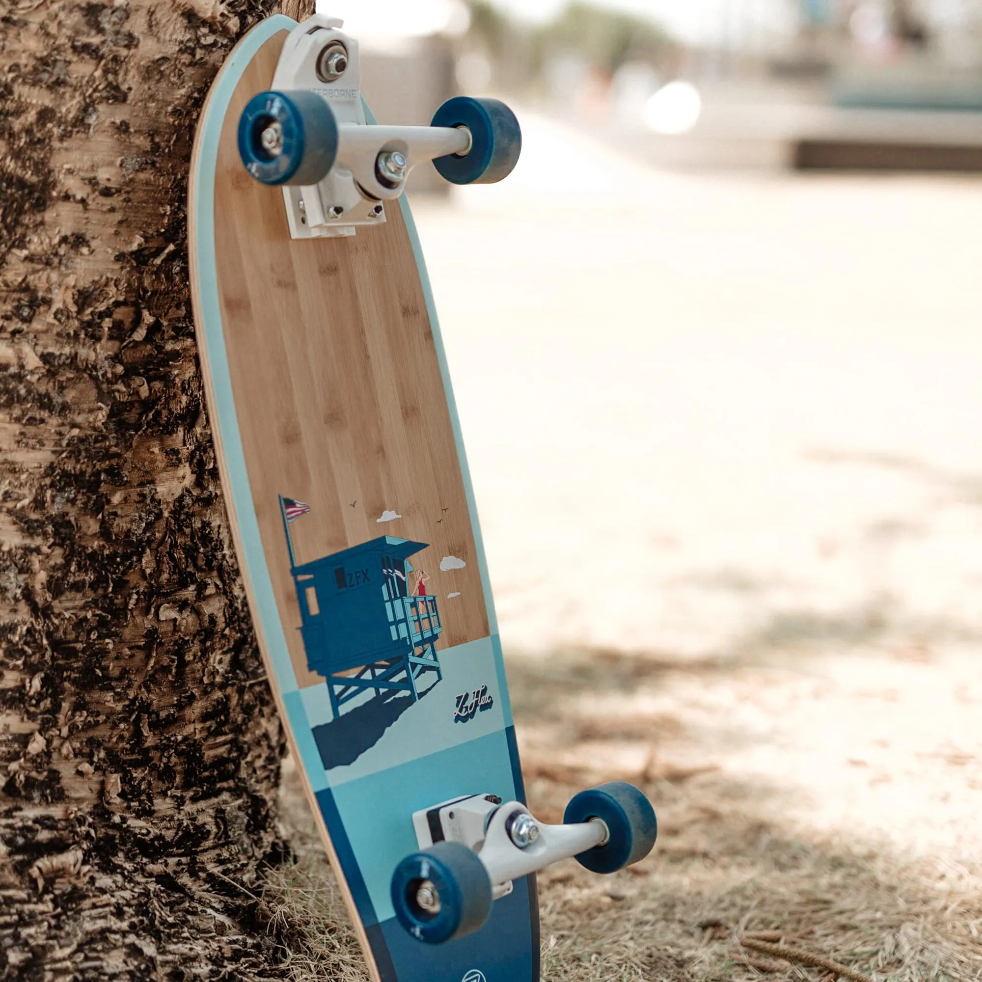 Bamboo Surfskate Fish