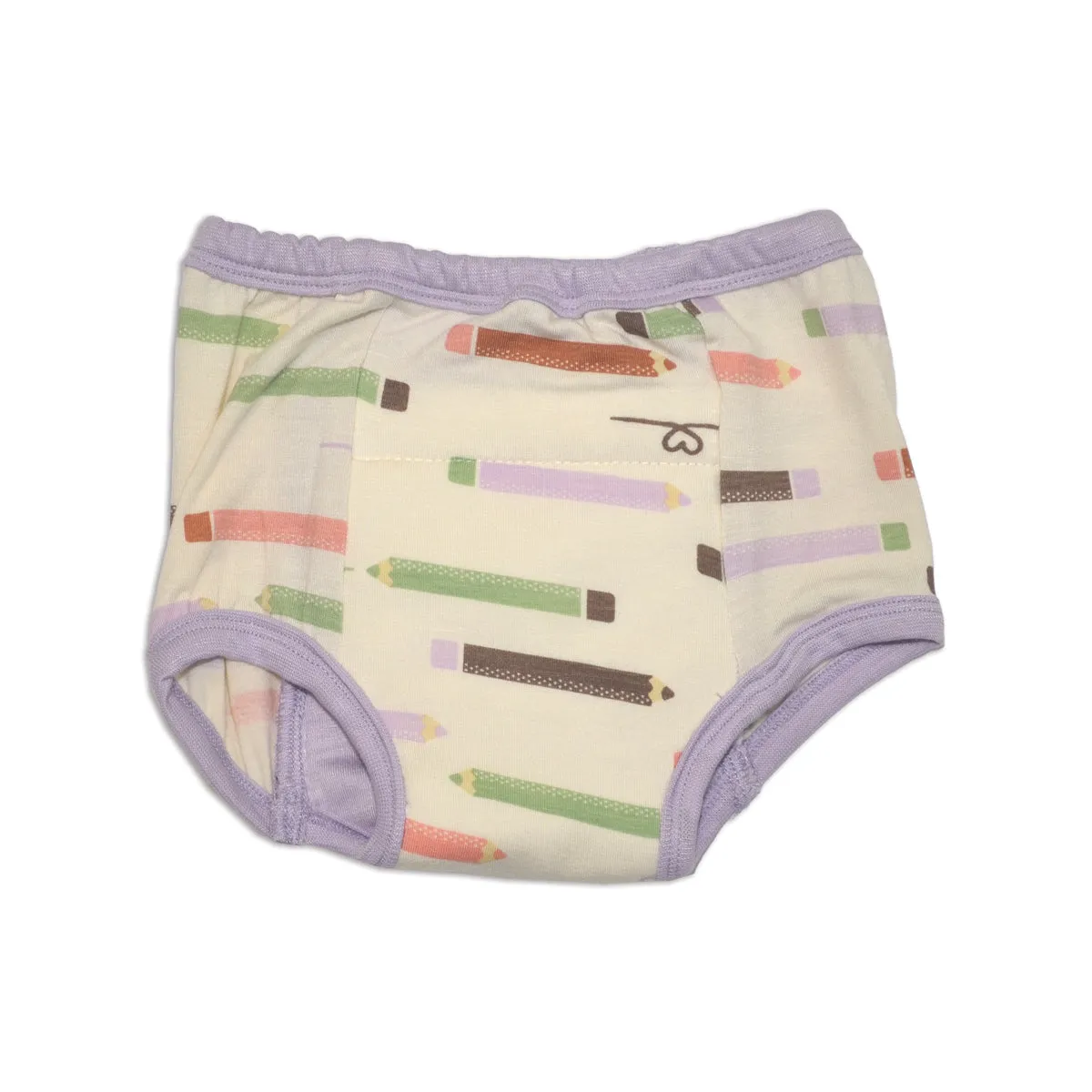 Bamboo Training Pants (Pretty Pencils Print)