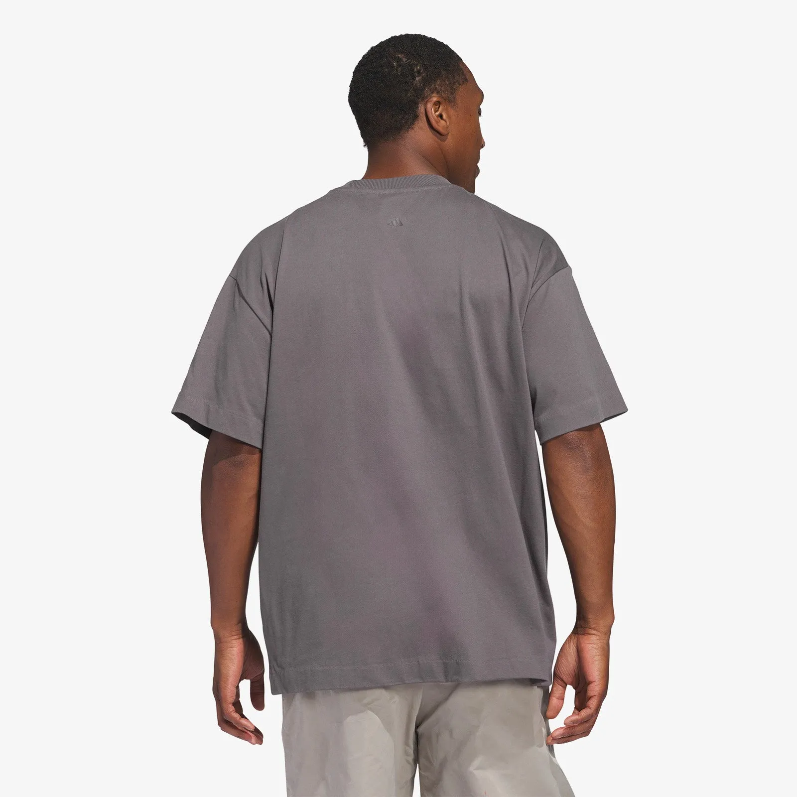 Basketball Logo T-Shirt - Grey Strata