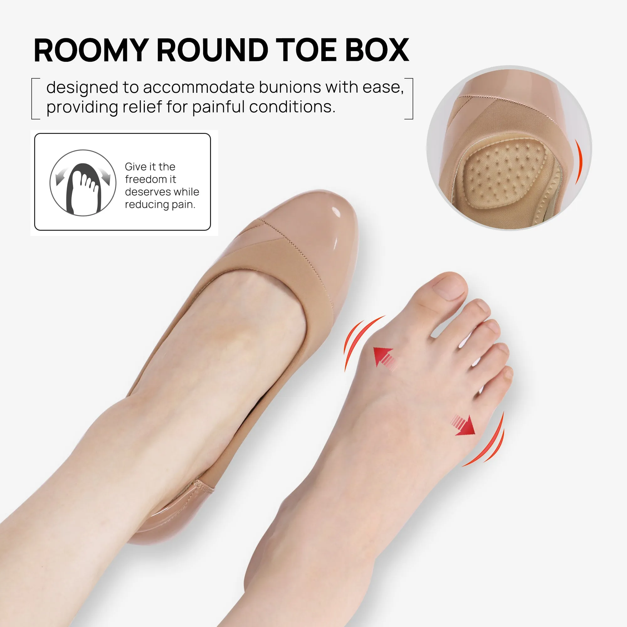 Benassal Dress Shoes for Bunion - Women