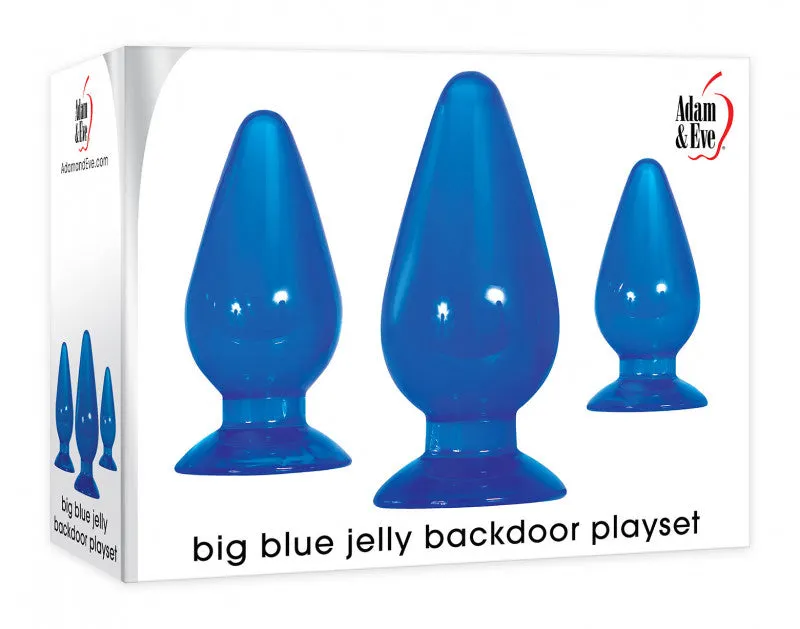 Big Blue Jelly Backdoor Playset