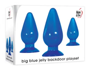 Big Blue Jelly Backdoor Playset