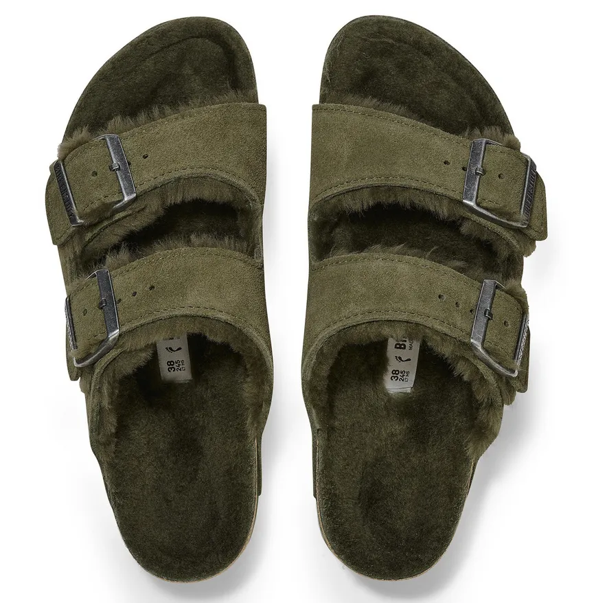 Birkenstock Arizona Shearling Thyme 1025687